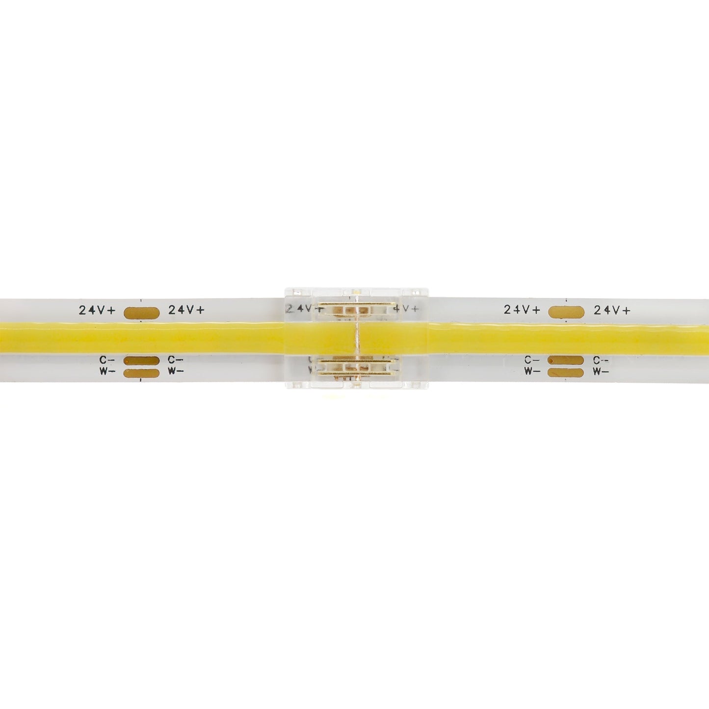 Quick Fit Solderless Strip To Strip Straight Connector For DC LED Strip Lights