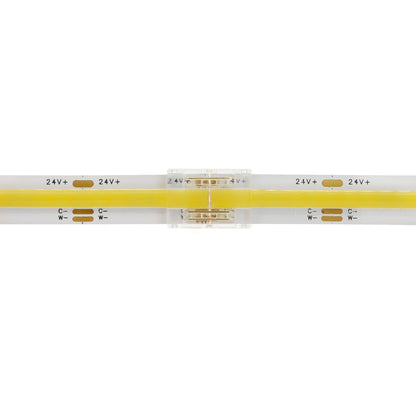  Quick Fit Solderless Strip To Strip Straight Connector For DC LED Strip Lights