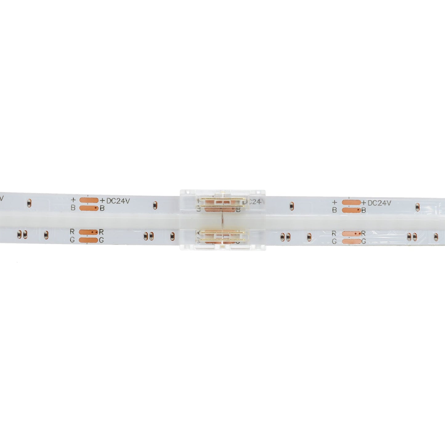  Quick Fit Solderless Strip To Strip Straight Connector For DC LED Strip Lights