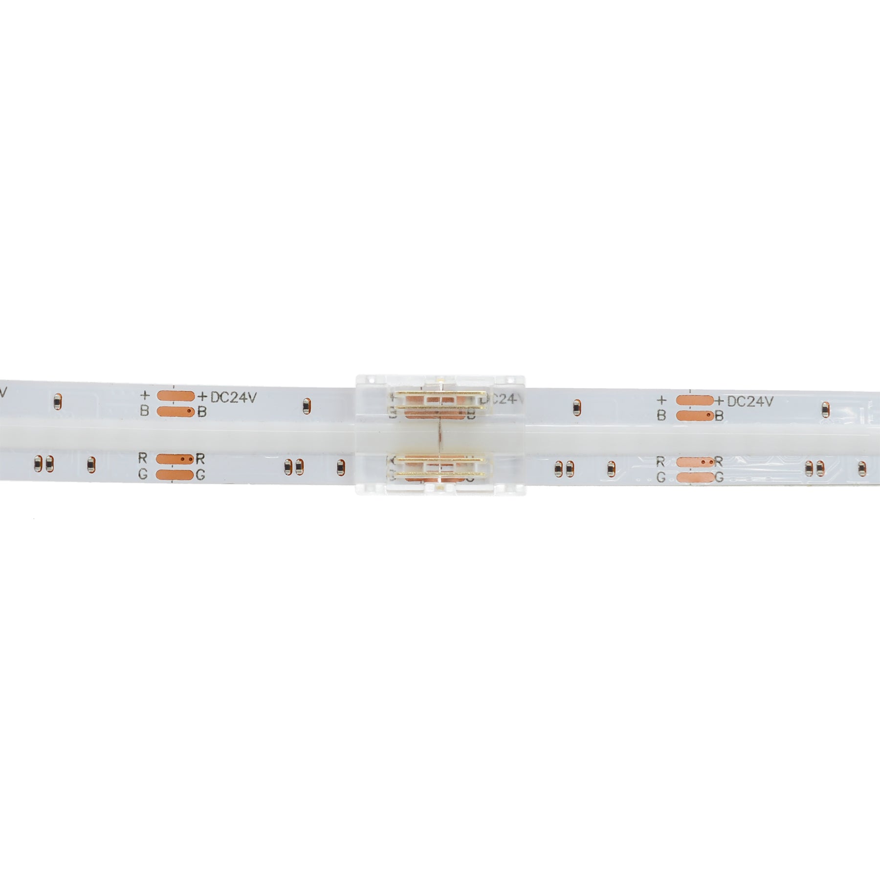 Quick Fit Solderless Strip To Strip Straight Connector For DC LED Strip Lights
