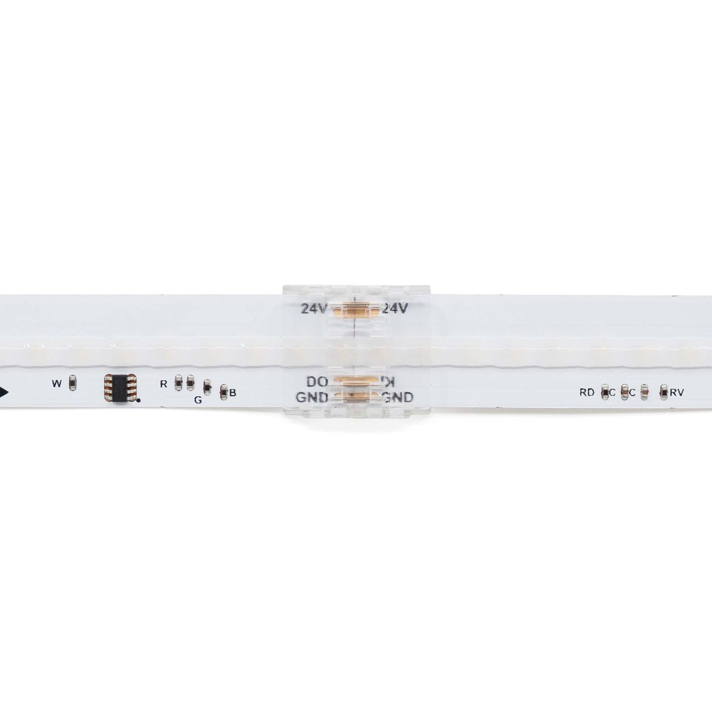  Quick Fit Solderless Strip To Strip Straight Connector For DC LED Strip Lights
