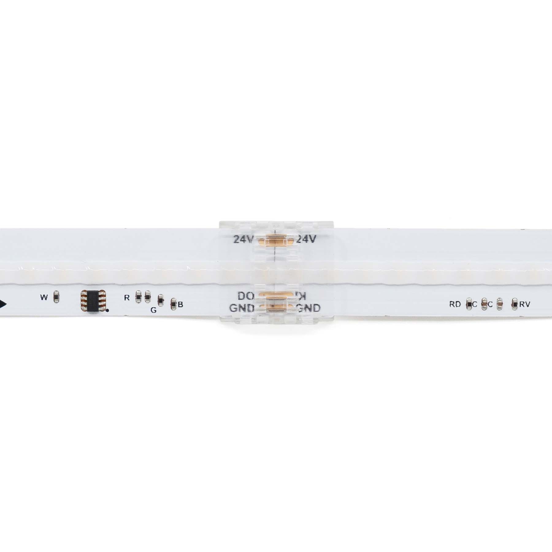  Quick Fit Solderless Strip To Strip Straight Connector For DC LED Strip Lights