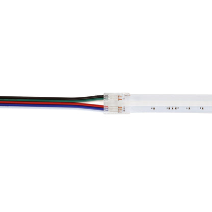  Quick Fit Solderless 1 End Wire Cable For DC LED Strip Lights
