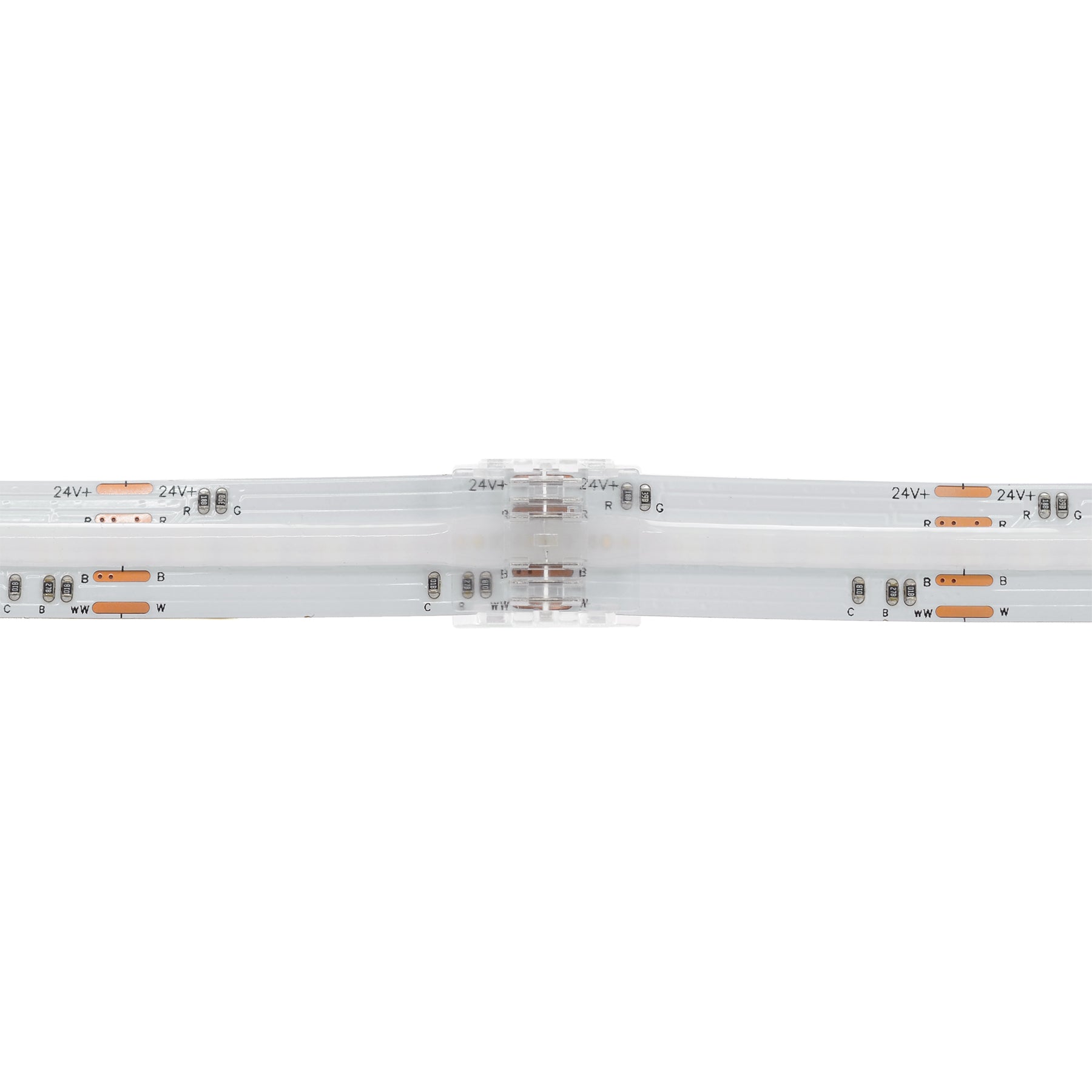  Quick Fit Solderless Strip To Strip Straight Connector For DC LED Strip Lights