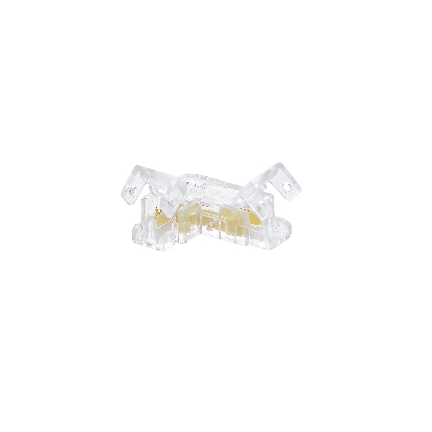  Quick Fit Solderless L Shape Corner Connector For DC LED Strip Lights