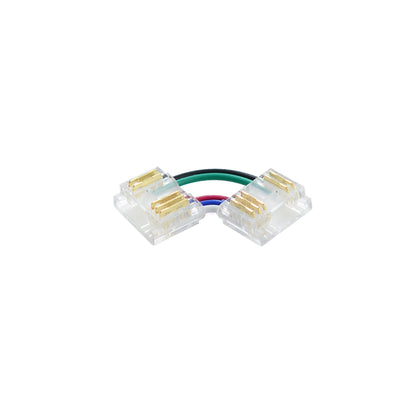  Quick Fit Solderless L Shape Corner Connector For DC LED Strip Lights