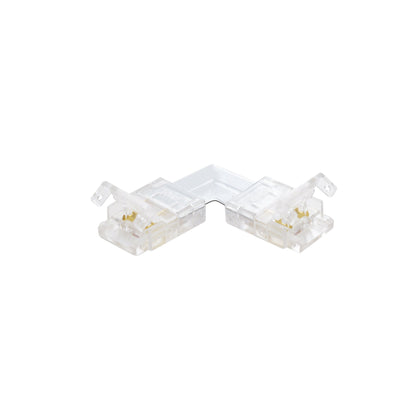  Quick Fit Solderless L Shape Corner Connector For DC LED Strip Lights