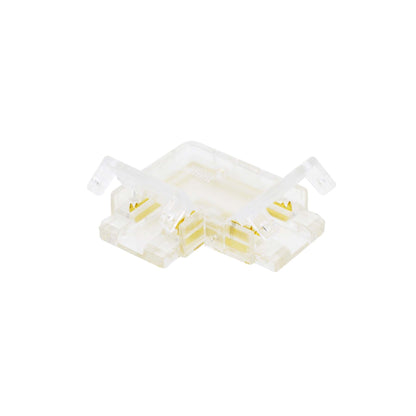  Quick Fit Solderless L Shape Corner Connector For DC LED Strip Lights