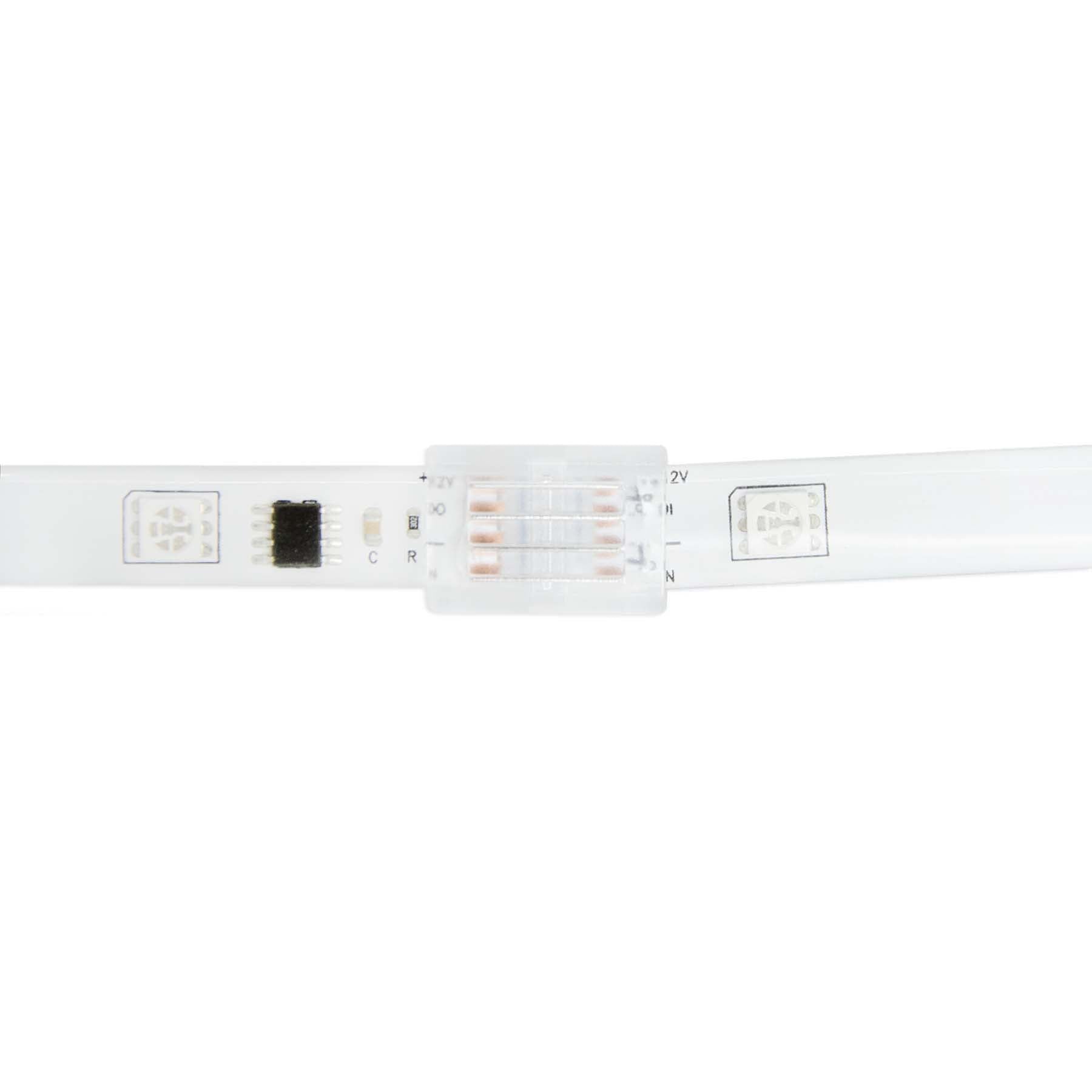  4 Pin Solderless Straight Connector For RGB LED Strip Lights