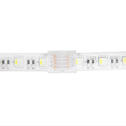  5 Pin Solderless Straight Connector For RGBW/RGBWW LED Strip Lights