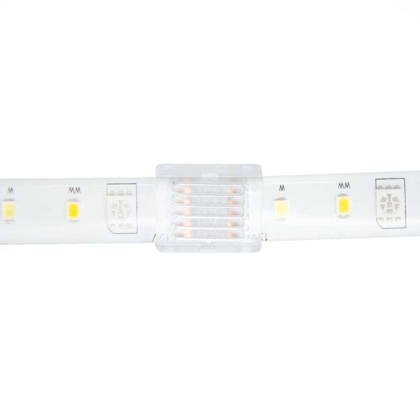  6 Pin Solderless Straight Connector For RGB+CCT LED Strip Lights