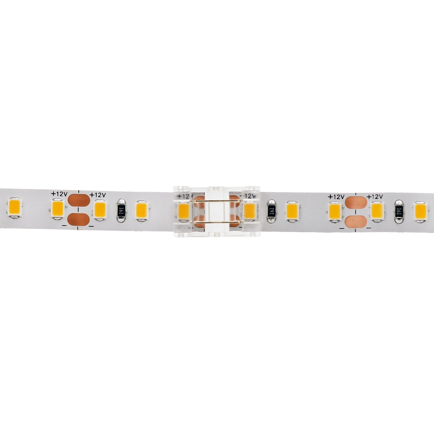  Quick Fit Solderless Strip To Strip Straight Connector For DC LED Strip Lights