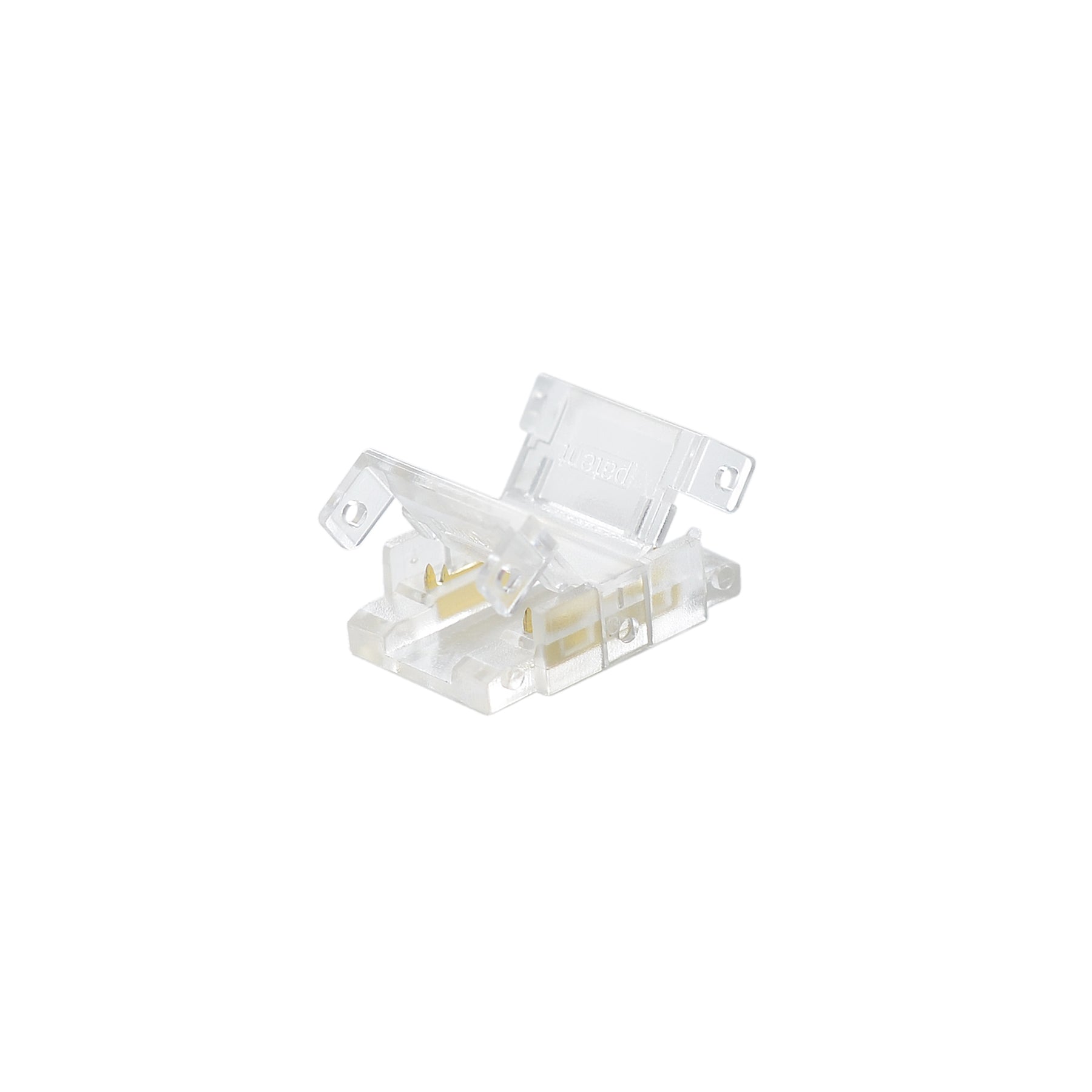  Quick Fit Solderless Strip To Strip Straight Connector For DC LED Strip Lights
