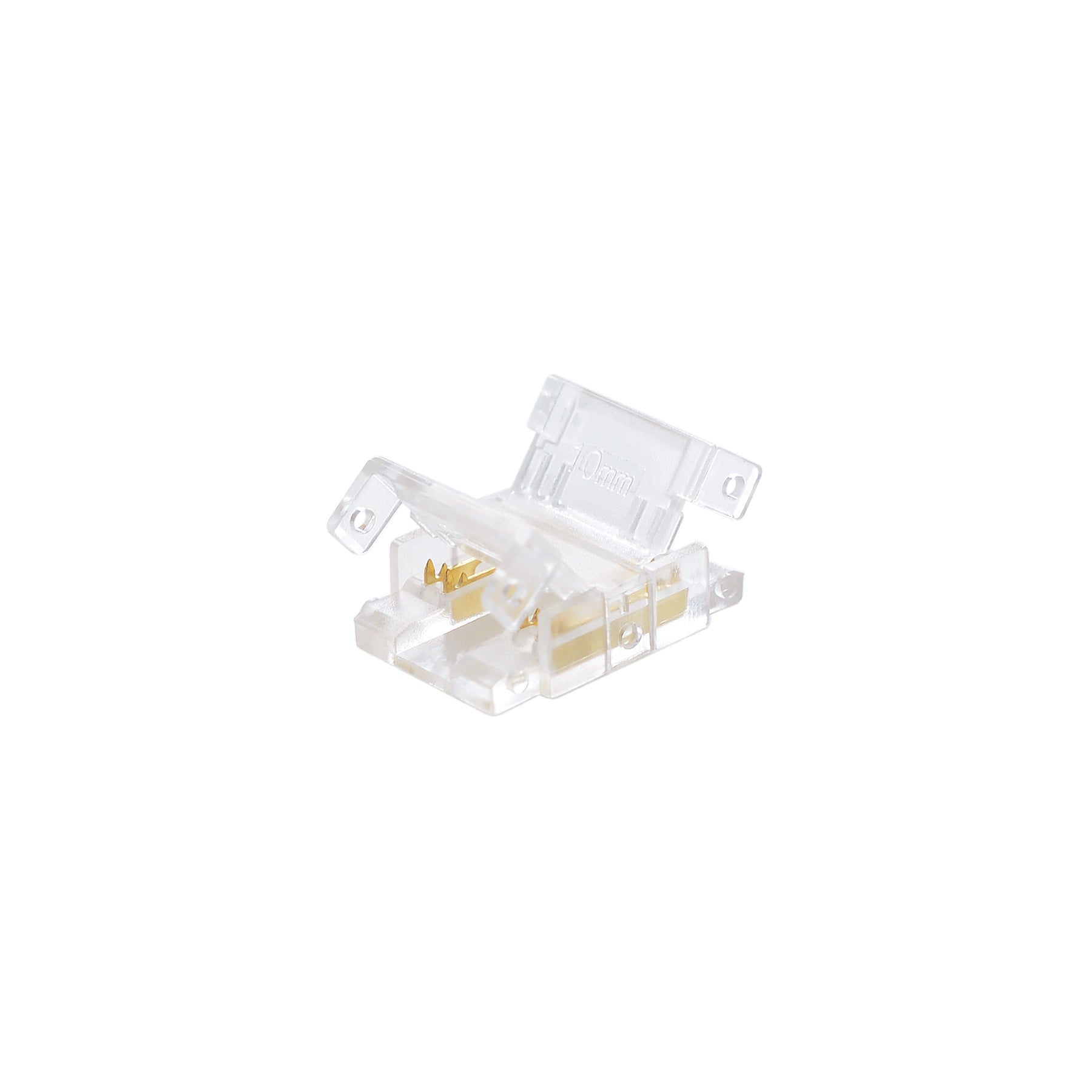  Quick Fit Solderless Strip To Strip Straight Connector For DC LED Strip Lights
