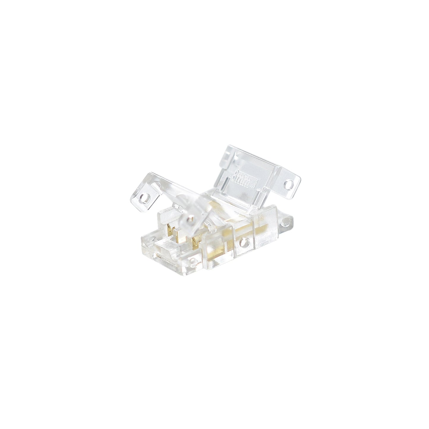  Quick Fit Solderless Strip To Wire Straight Connector For DC LED Strip Lights