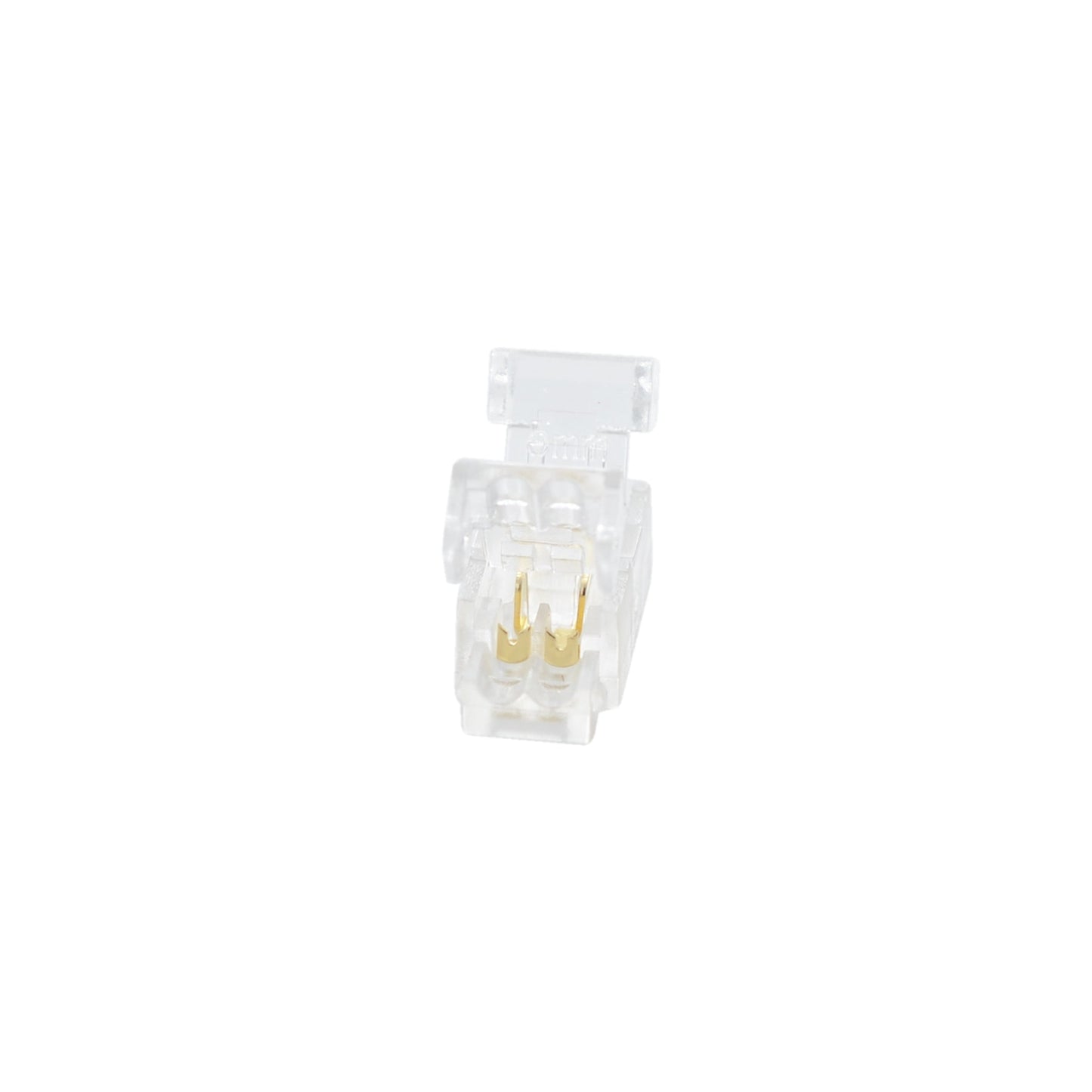  Quick Fit Solderless Strip To Wire Straight Connector For DC LED Strip Lights