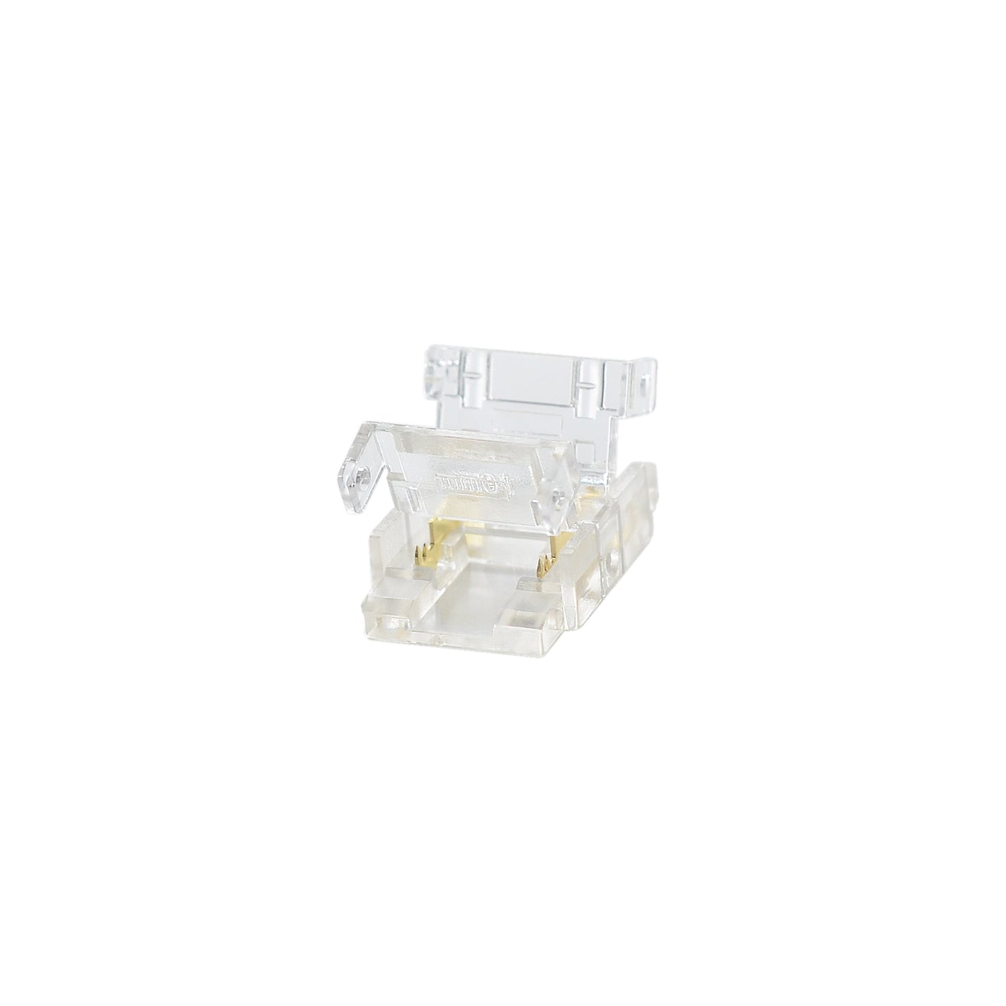  Quick Fit Solderless Strip To Wire Straight Connector For DC LED Strip Lights