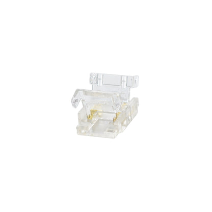  Quick Fit Solderless Strip To Wire Straight Connector For DC LED Strip Lights