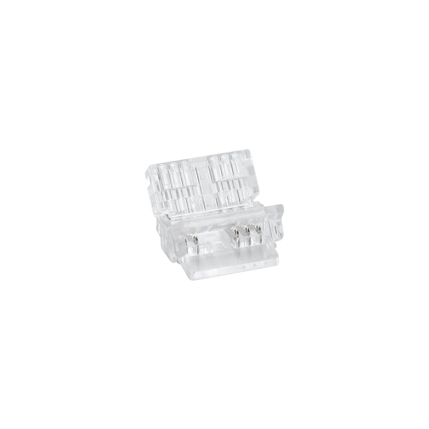  Quick Fit Solderless Strip To Wire Straight Connector For DC LED Strip Lights