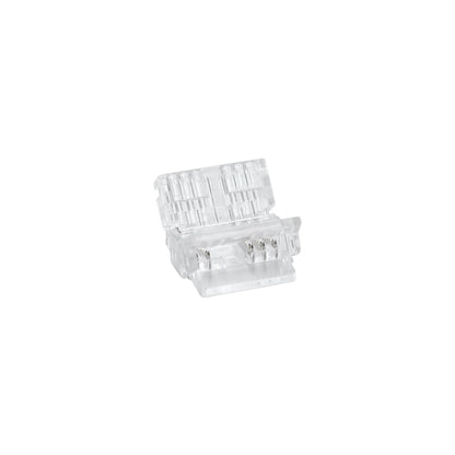  Quick Fit Solderless Strip To Wire Straight Connector For DC LED Strip Lights