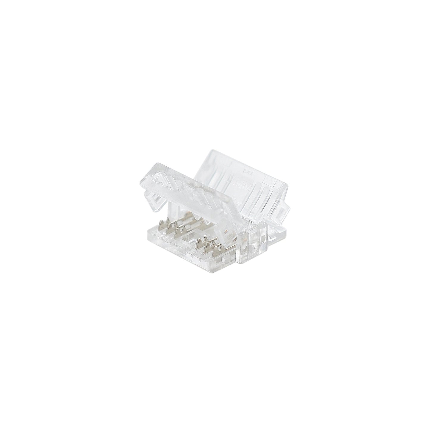  Quick Fit Solderless Strip To Wire Straight Connector For DC LED Strip Lights