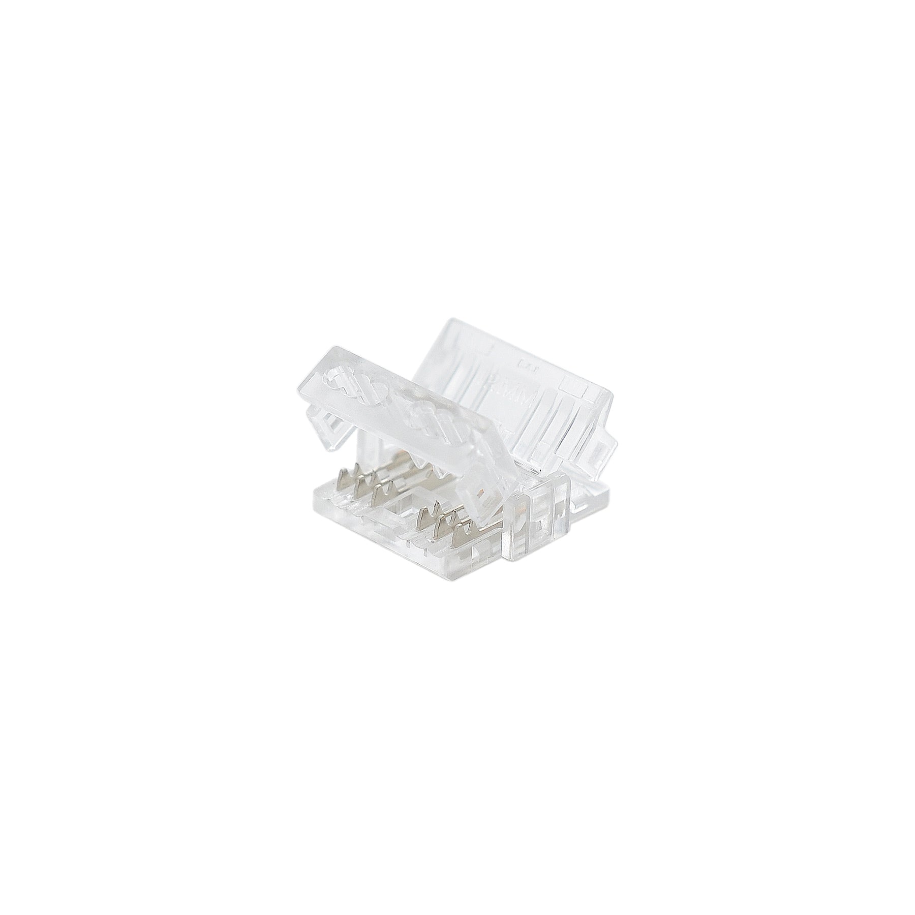  Quick Fit Solderless Strip To Wire Straight Connector For DC LED Strip Lights