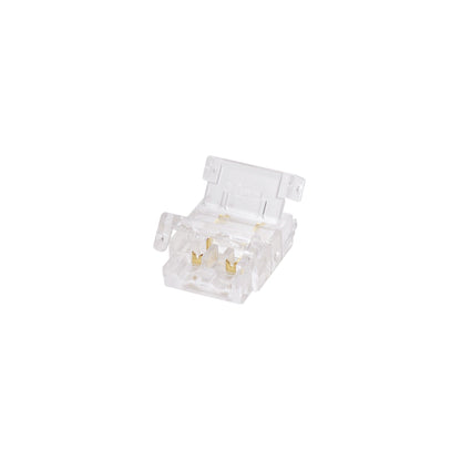  Quick Fit Solderless Strip To Wire Straight Connector For DC LED Strip Lights