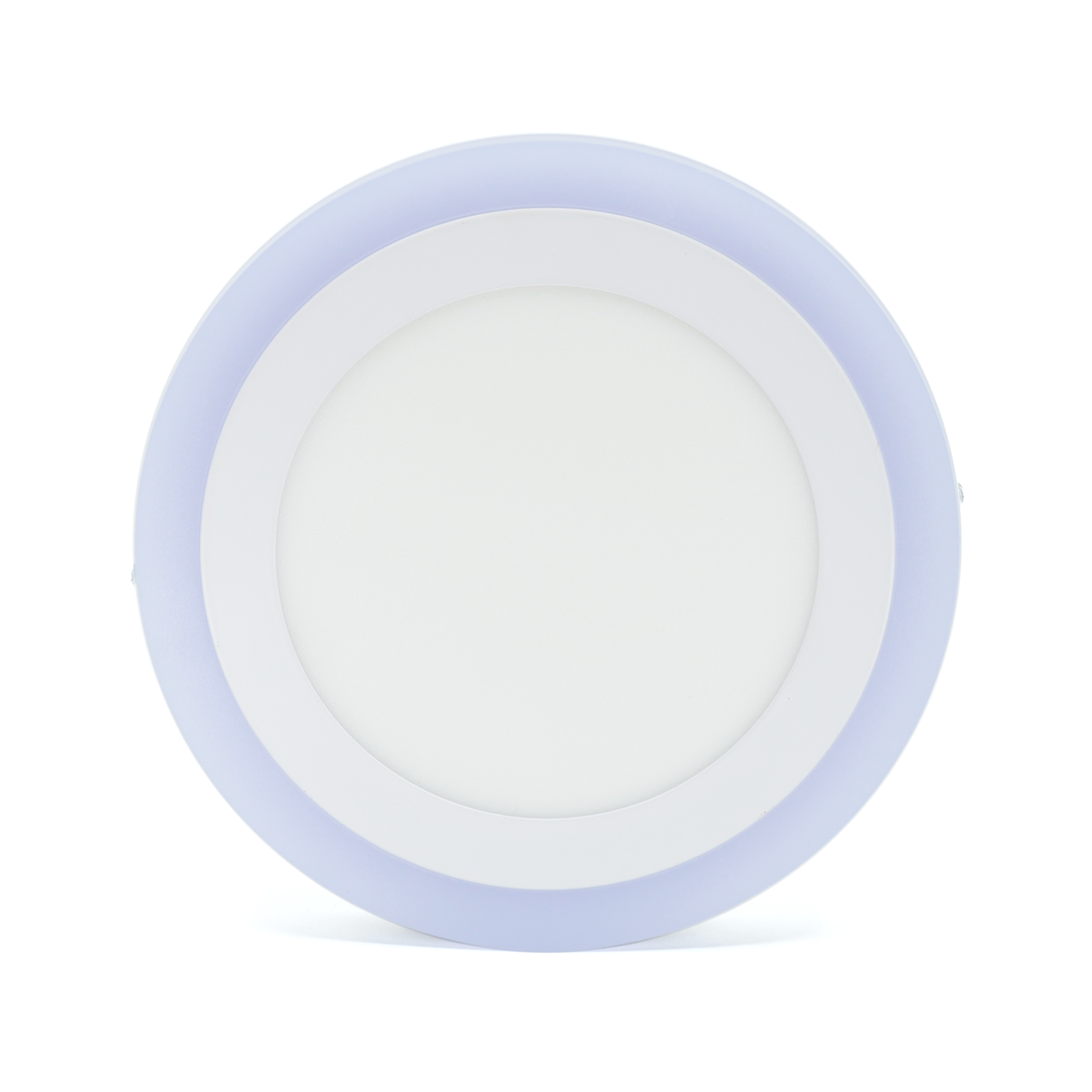  Surface Mounted Round Blue Edge Lit LED Panel Light