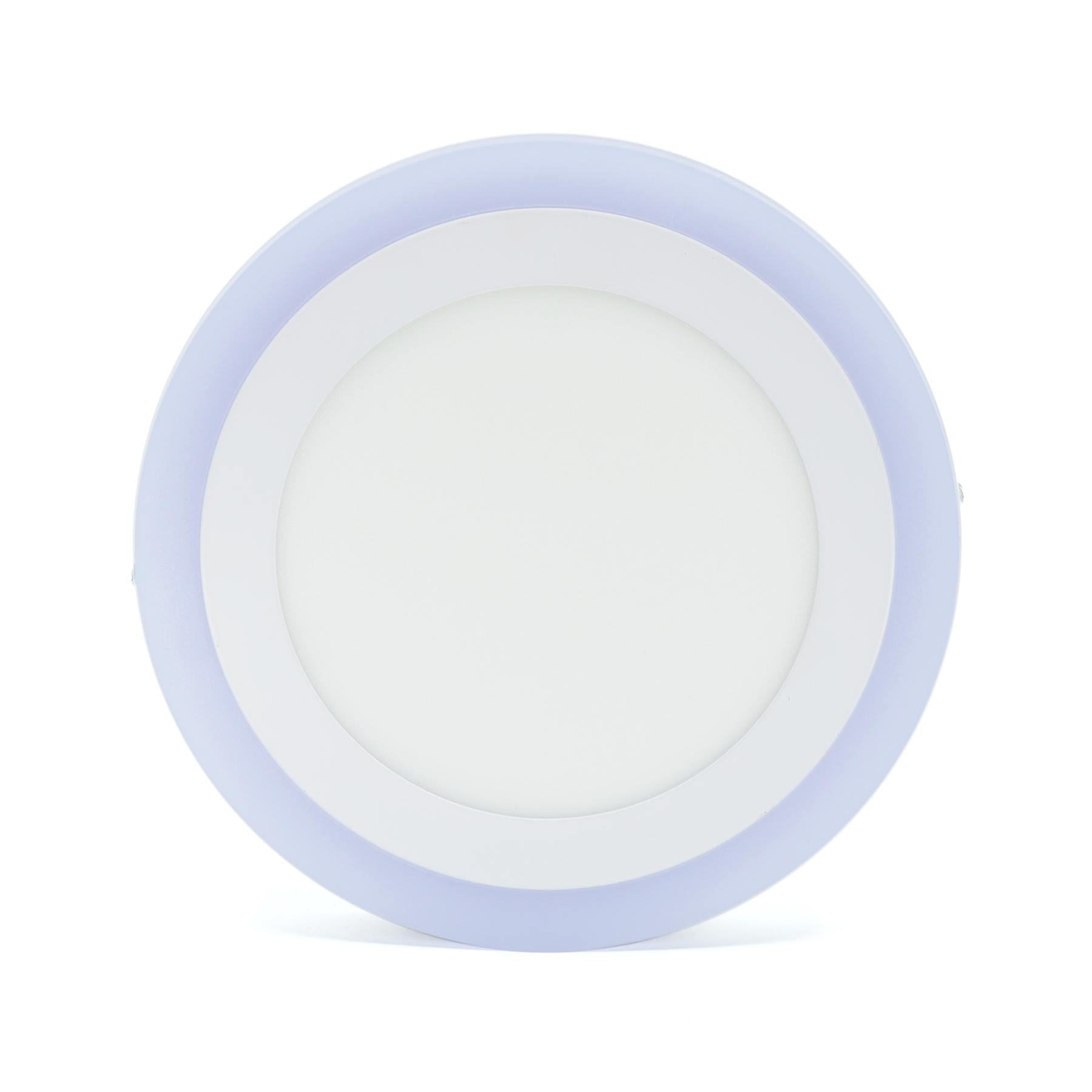  Surface Mounted Round Blue Edge Lit LED Panel Light
