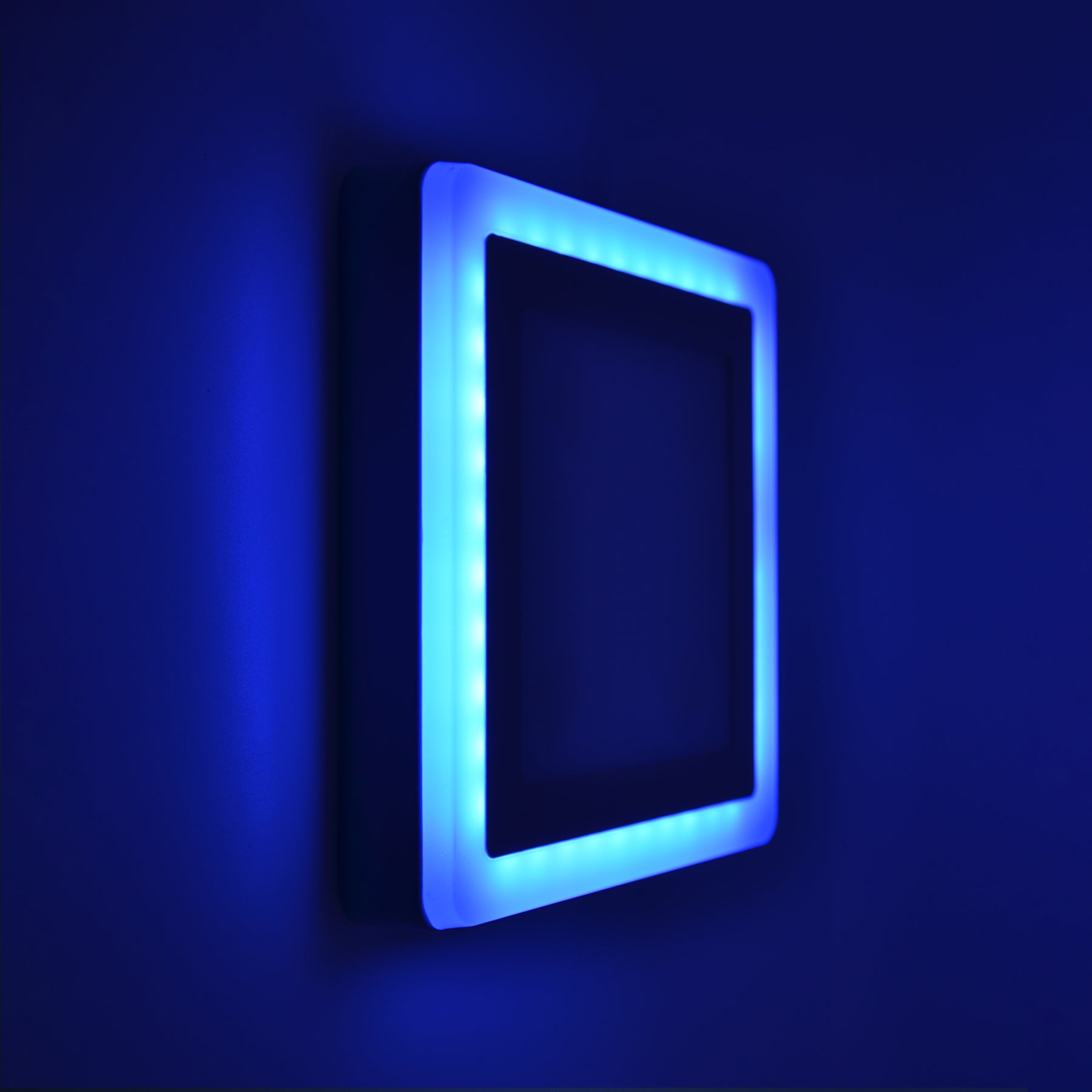  Surface Mounted Square Blue Edge Lit LED Panel Light